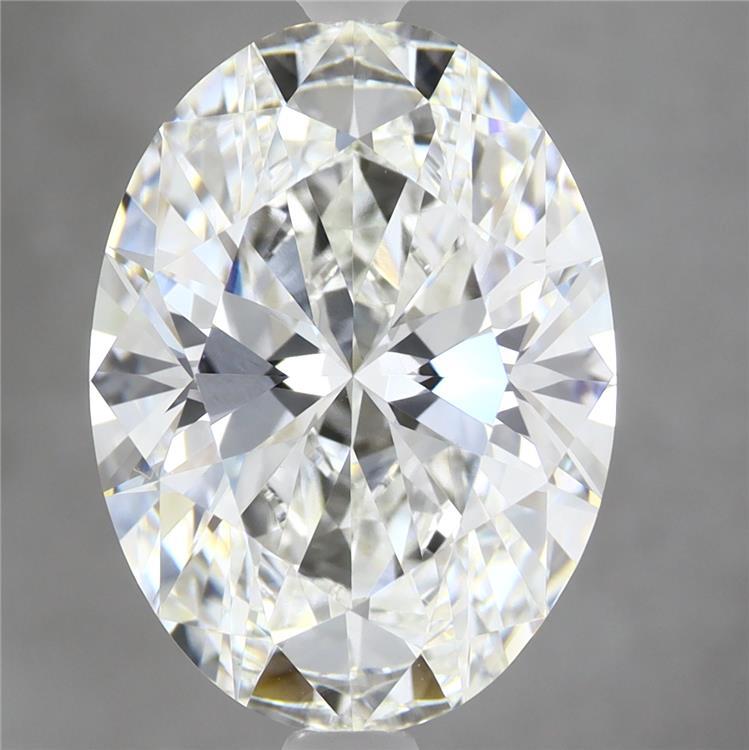 6.03 Carat Oval Shaped, Ideal Cut, F Color, VVS2 Clarity, IGI Certified Lab Grown Diamond