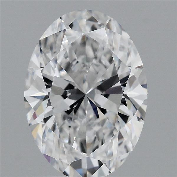 1.87 Carat Oval Shaped, Ideal Cut, D Color, VVS1 Clarity, IGI Certified Lab Grown Diamond