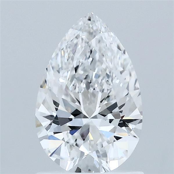 1.10 Carat Pear Shaped, Ideal Cut, E Color, VVS2 Clarity, IGI Certified Lab Grown Diamond