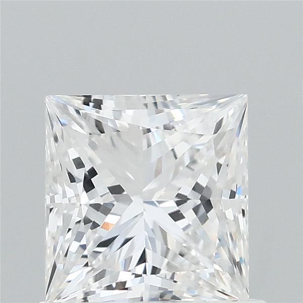 0.92 Carat Princess Shaped, Ideal Cut, E Color, VVS2 Clarity, IGI Certified Lab Grown Diamond