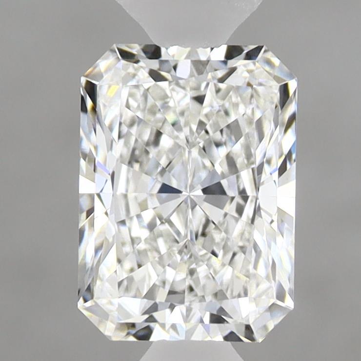 1.36 Carat Radiant Shaped, Ideal Cut, F Color, VVS2 Clarity, IGI Certified Lab Grown Diamond