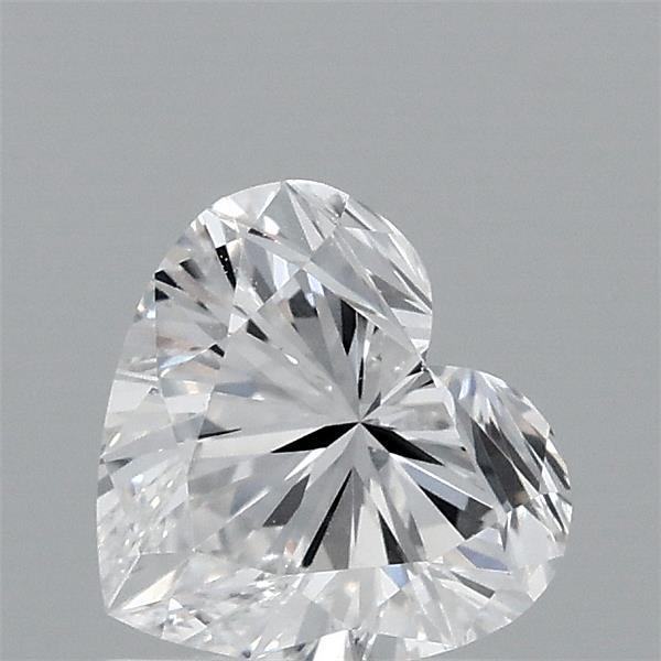 0.93 Carat Heart Shaped, Excellent Cut, D Color, VS1 Clarity, IGI Certified Lab Grown Diamond