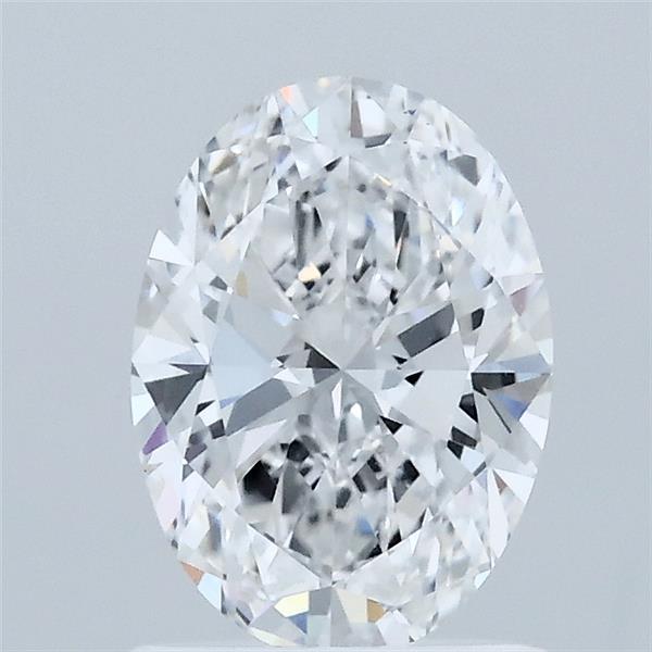 1.23 Carat Oval Shaped, Ideal Cut, E Color, VVS2 Clarity, IGI Certified Lab Grown Diamond