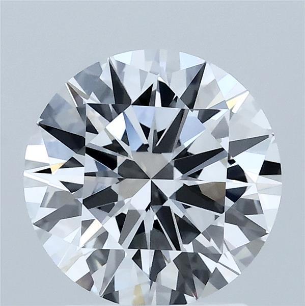 2.00 Carat Round Shaped, Excellent Cut, D Color, VVS2 Clarity, IGI Certified Lab Grown Diamond