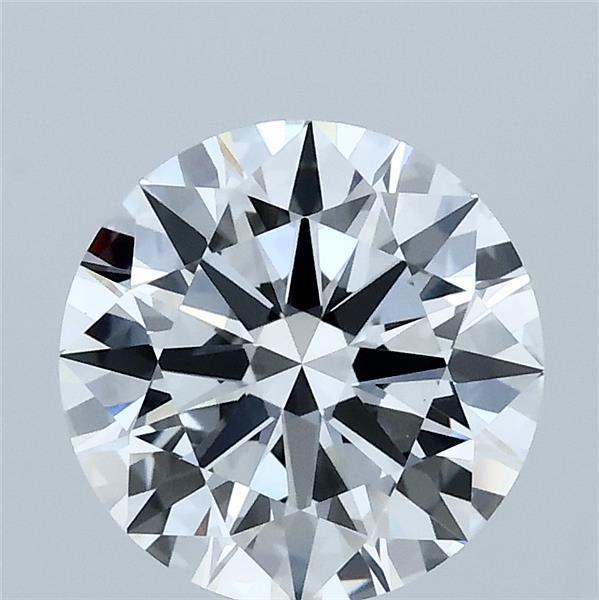 1.86 Carat Round Shaped, Ideal Cut, D Color, VVS2 Clarity, IGI Certified Lab Grown Diamond