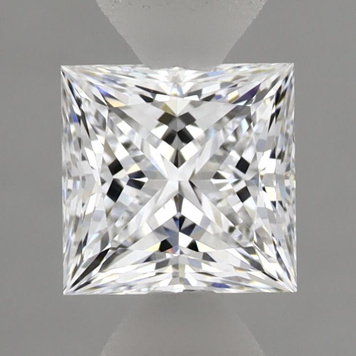0.99 Carat Princess Shaped, Ideal Cut, D Color, VVS2 Clarity, IGI Certified Lab Grown Diamond