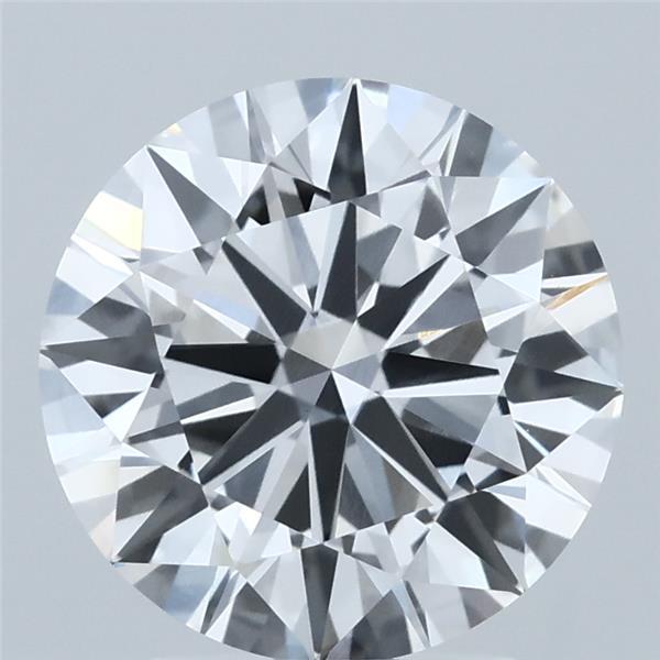 3.01 Carat Round Shaped, Ideal Cut, E Color, VVS2 Clarity, IGI Certified Lab Grown Diamond