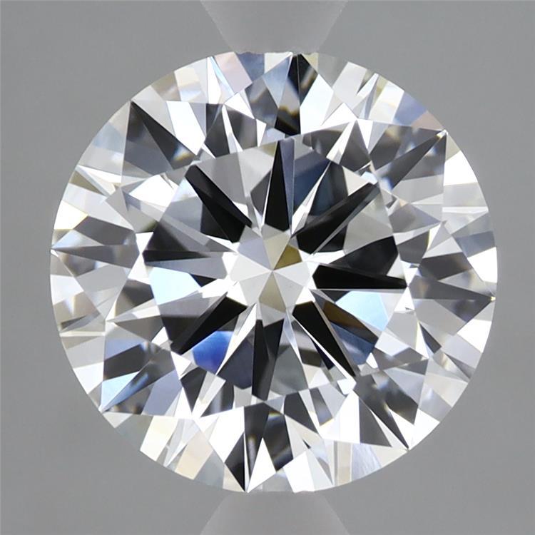 3.02 Carat Round Shaped, Ideal Cut, E Color, VVS2 Clarity, IGI Certified Lab Grown Diamond