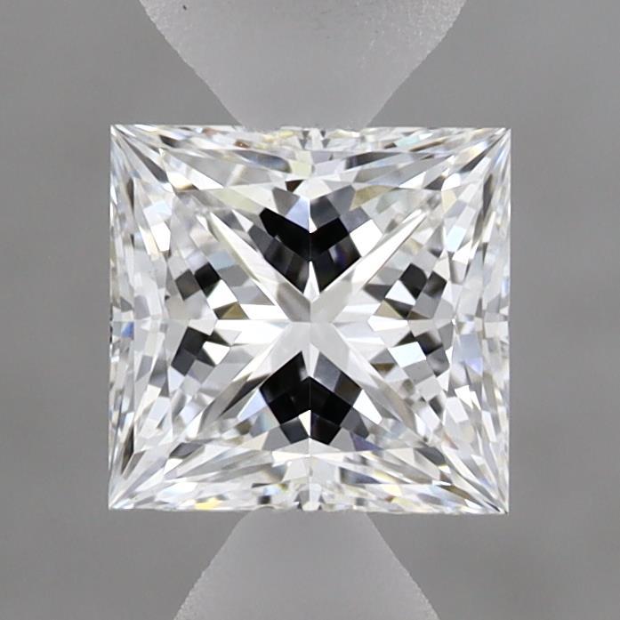 1.05 Carat Princess Shaped, Ideal Cut, D Color, VS1 Clarity, IGI Certified Lab Grown Diamond