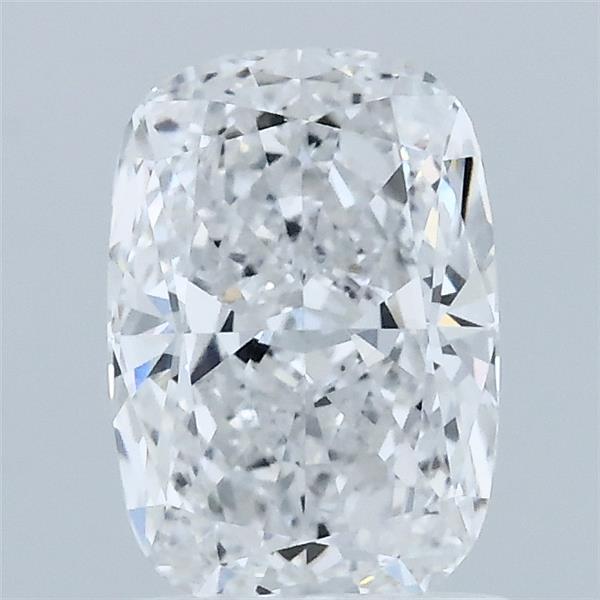 1.51 Carat Cushion Shaped, Ideal Cut, D Color, VVS2 Clarity, IGI Certified Lab Grown Diamond
