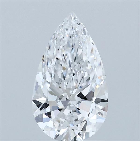 1.06 Carat Pear Shaped, Ideal Cut, D Color, VVS1 Clarity, IGI Certified Lab Grown Diamond