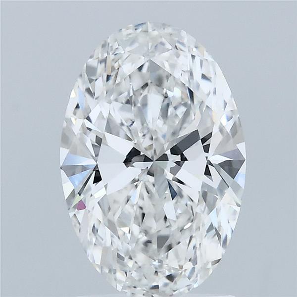1.82 Carat Oval Shaped, Ideal Cut, E Color, VVS2 Clarity, IGI Certified Lab Grown Diamond
