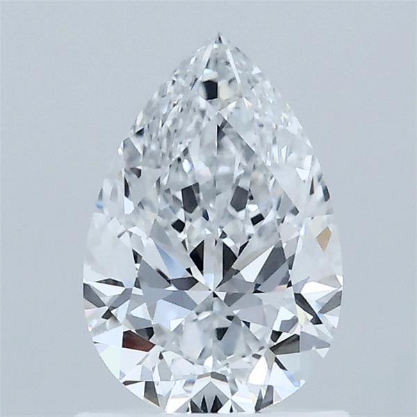 1.00 Carat Pear Shaped, Ideal Cut, E Color, VS1 Clarity, IGI Certified Lab Grown Diamond