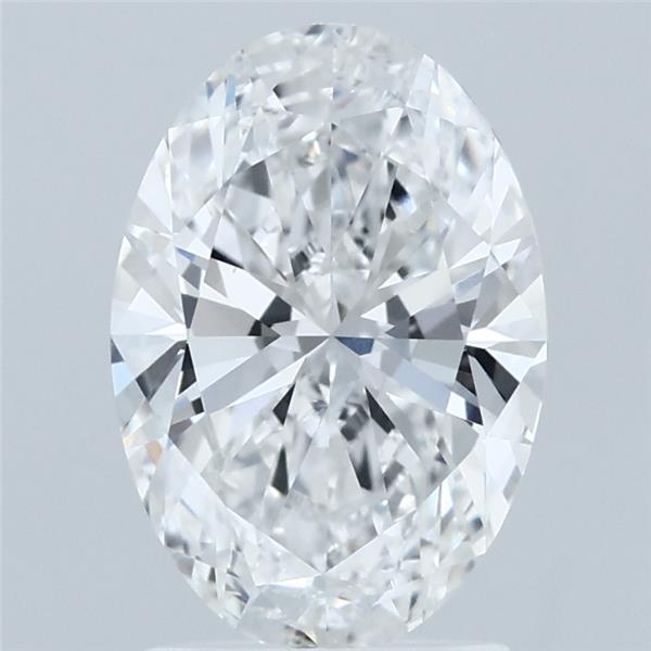 2.00 Carat Oval Shaped, Excellent Cut, E Color, VVS1 Clarity, IGI Certified Lab Grown Diamond