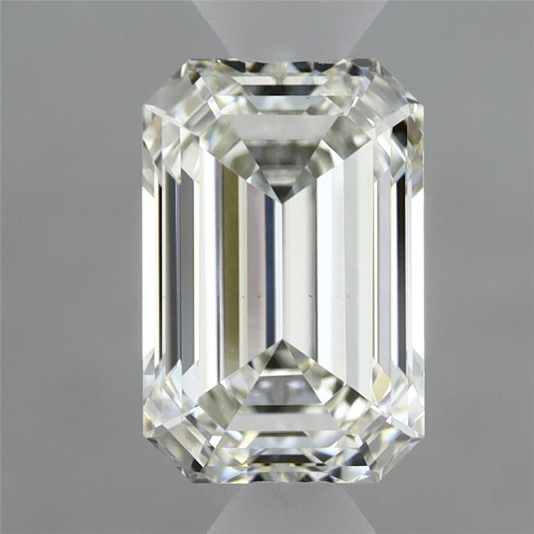 1.58 Carat Emerald Shaped, Ideal Cut, H Color, VS1 Clarity, IGI Certified Lab Grown Diamond
