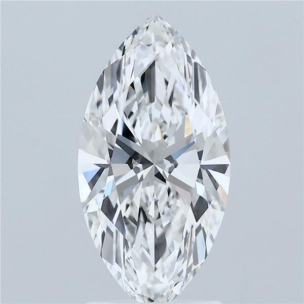 2.05 Carat Marquise Shaped, Ideal Cut, E Color, VVS2 Clarity, IGI Certified Lab Grown Diamond
