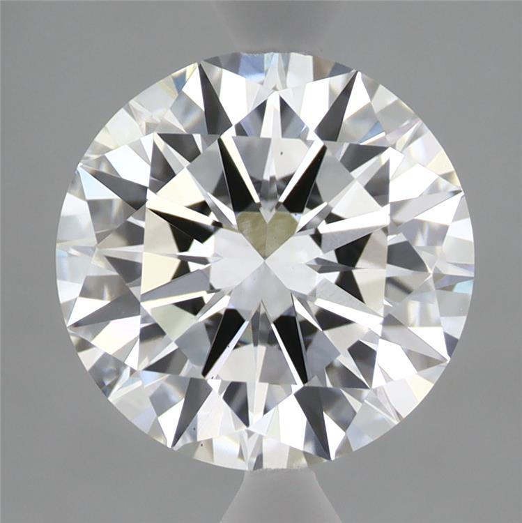 3.00 Carat Round Shaped, Excellent Cut, E Color, VS2 Clarity, IGI Certified Lab Grown Diamond
