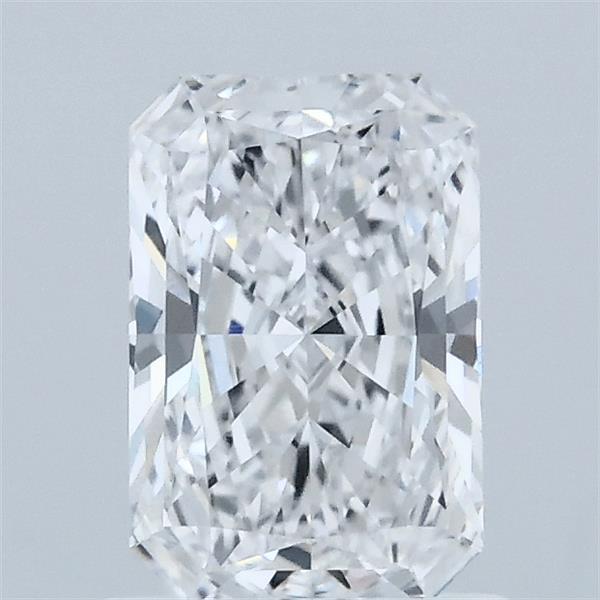 1.07 Carat Radiant Shaped, Ideal Cut, D Color, VVS1 Clarity, IGI Certified Lab Grown Diamond