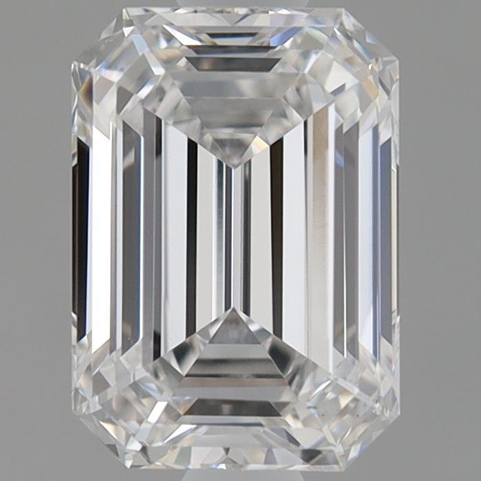 0.93 Carat Emerald Shaped, Ideal Cut, E Color, VS1 Clarity, IGI Certified Lab Grown Diamond