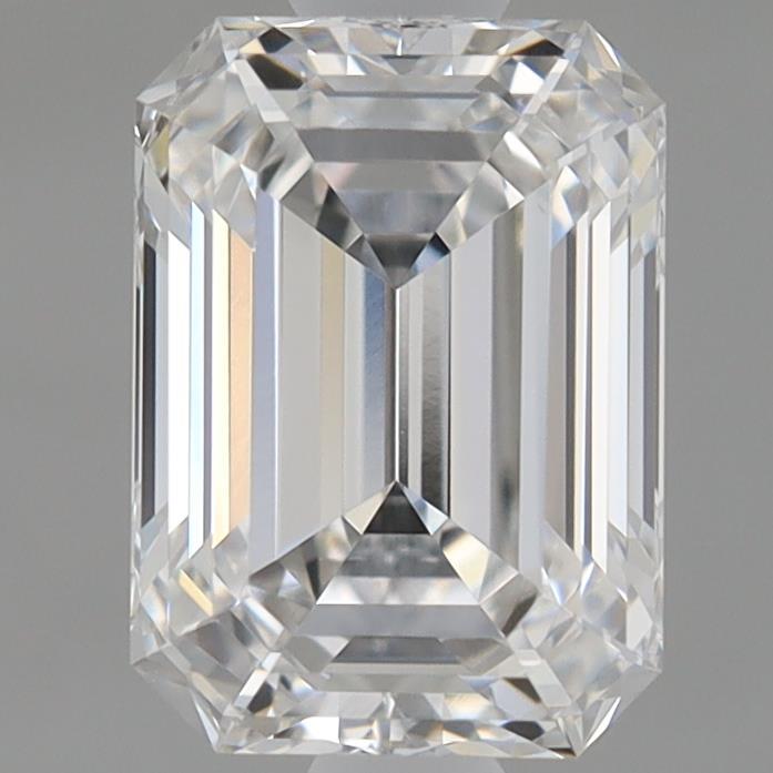 0.94 Carat Emerald Shaped, Excellent Cut, E Color, VS1 Clarity, IGI Certified Lab Grown Diamond