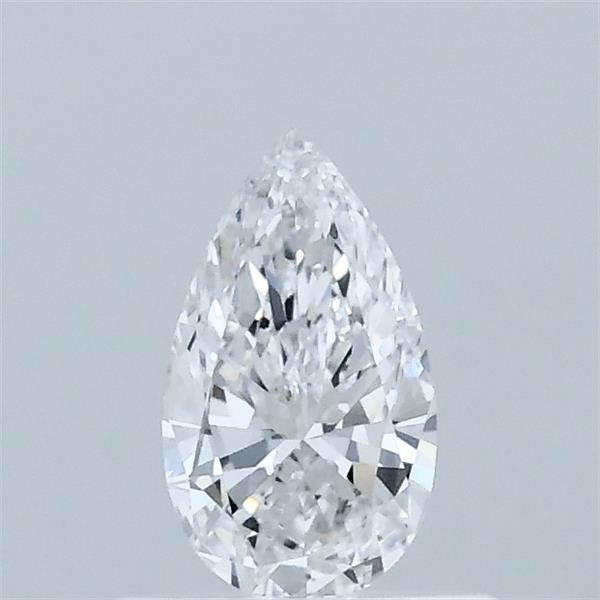 0.36 Carat Pear Shaped, Very Good Cut, D Color, VVS2 Clarity, IGI Certified Lab Grown Diamond
