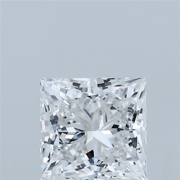1.01 Carat Princess Shaped, Ideal Cut, D Color, VVS2 Clarity, IGI Certified Lab Grown Diamond