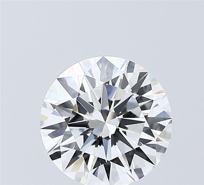 2.02 Carat Round Shaped, Ideal Cut, D Color, VVS2 Clarity, IGI Certified Lab Grown Diamond