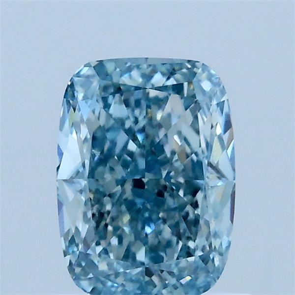 1.09 Carat Cushion Shaped, Excellent Cut, FANCY VIVID BLUE Color, VS1 Clarity, IGI Certified Lab Grown Diamond