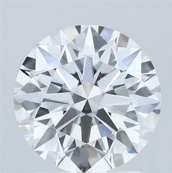 2.03 Carat Round Shaped, Excellent Cut, E Color, VVS2 Clarity, IGI Certified Lab Grown Diamond