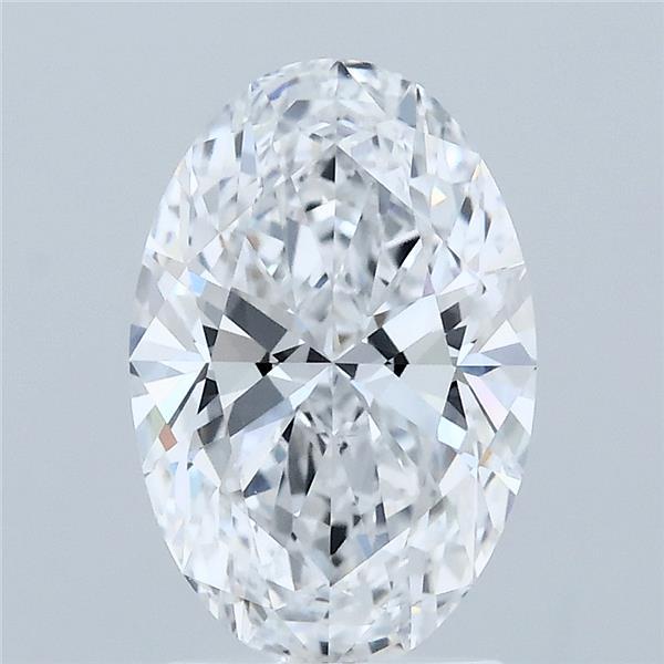 2.05 Carat Oval Shaped, Ideal Cut, D Color, VVS2 Clarity, IGI Certified Lab Grown Diamond