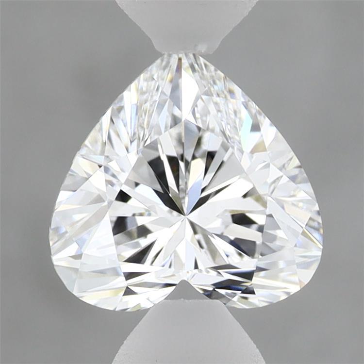 1.59 Carat Heart Shaped, Excellent Cut, D Color, VVS2 Clarity, IGI Certified Lab Grown Diamond