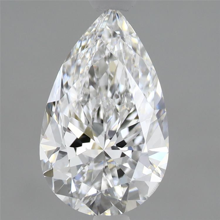 1.60 Carat Pear Shaped, Ideal Cut, E Color, VS1 Clarity, IGI Certified Lab Grown Diamond