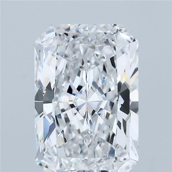 3.51 Carat Radiant Shaped, Ideal Cut, D Color, VS2 Clarity, IGI Certified Lab Grown Diamond