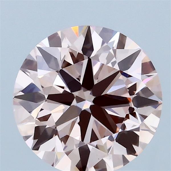 1.51 Carat Round Shaped, Ideal Cut, FANCY INTENSE PINK Color, VS1 Clarity, IGI Certified Lab Grown Diamond