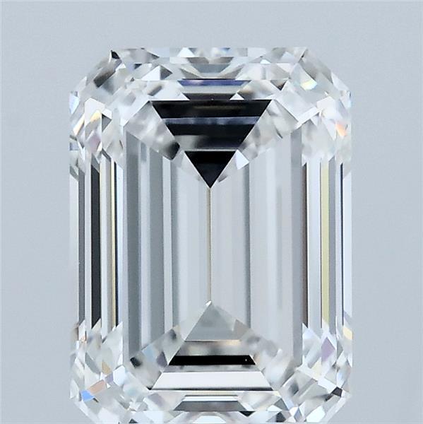 2.55 Carat Emerald Shaped, Ideal Cut, E Color, VVS1 Clarity, IGI Certified Lab Grown Diamond