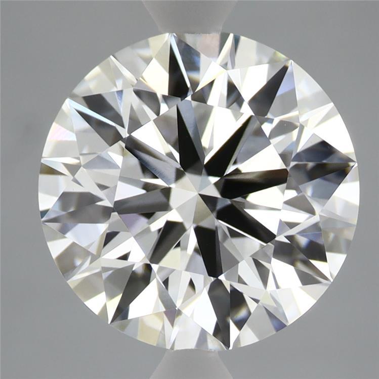 4.58 Carat Round Shaped, Ideal Cut, H Color, VVS2 Clarity, IGI Certified Lab Grown Diamond