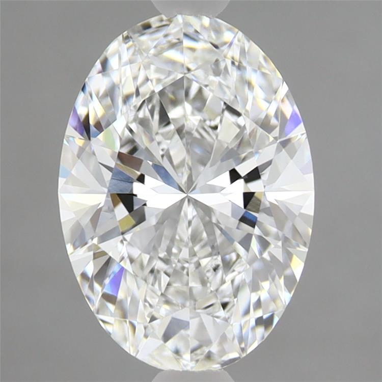 2.07 Carat Oval Shaped, Ideal Cut, E Color, VVS2 Clarity, IGI Certified Lab Grown Diamond