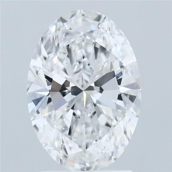 2.02 Carat Oval Shaped, Ideal Cut, E Color, VVS2 Clarity, IGI Certified Lab Grown Diamond