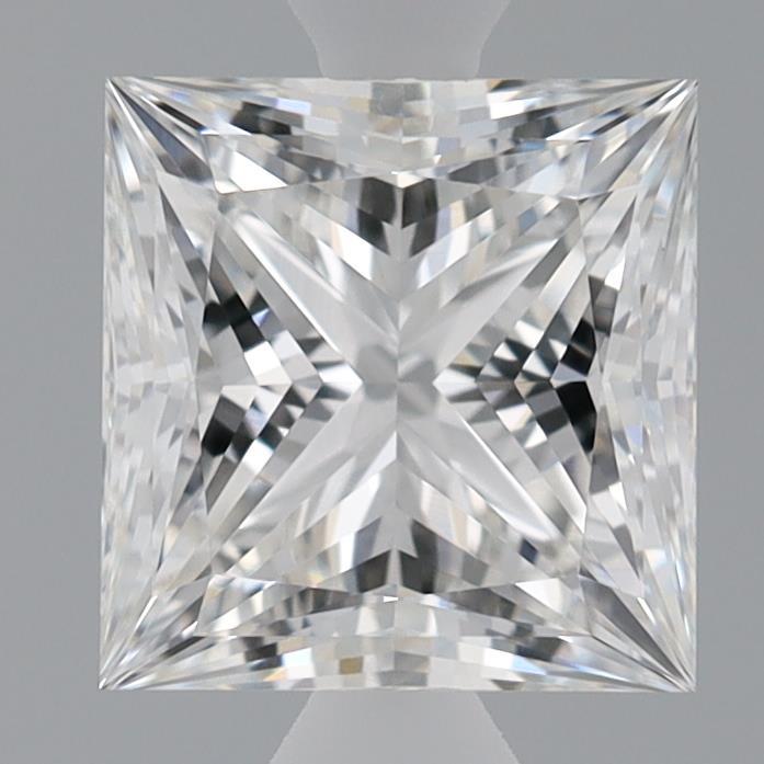 1.59 Carat Princess Shaped, Ideal Cut, E Color, VVS2 Clarity, IGI Certified Lab Grown Diamond