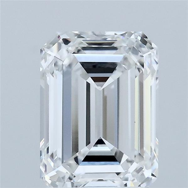 2.00 Carat Emerald Shaped, Ideal Cut, E Color, VS1 Clarity, IGI Certified Lab Grown Diamond