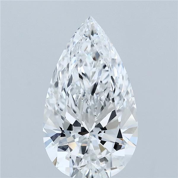 2.20 Carat Pear Shaped, Ideal Cut, E Color, VVS1 Clarity, IGI Certified Lab Grown Diamond