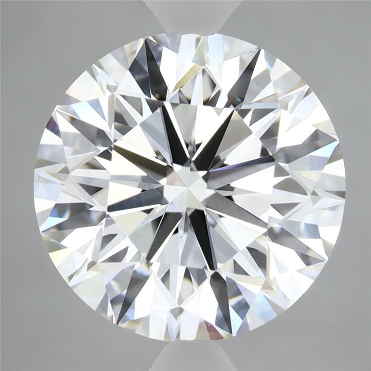 5.01 Carat Round Shaped, Excellent Cut, F Color, VVS2 Clarity, IGI Certified Lab Grown Diamond