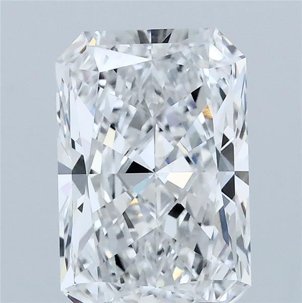 2.21 Carat Radiant Shaped, Excellent Cut, D Color, VVS2 Clarity, IGI Certified Lab Grown Diamond