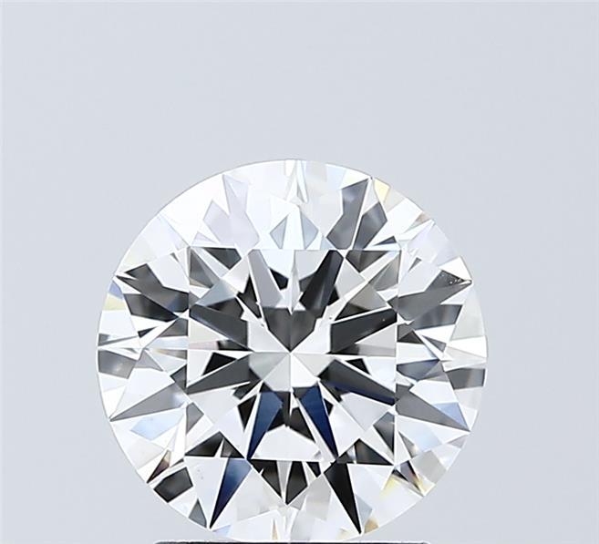 2.02 Carat Round Shaped, Ideal Cut, E Color, VVS2 Clarity, IGI Certified Lab Grown Diamond
