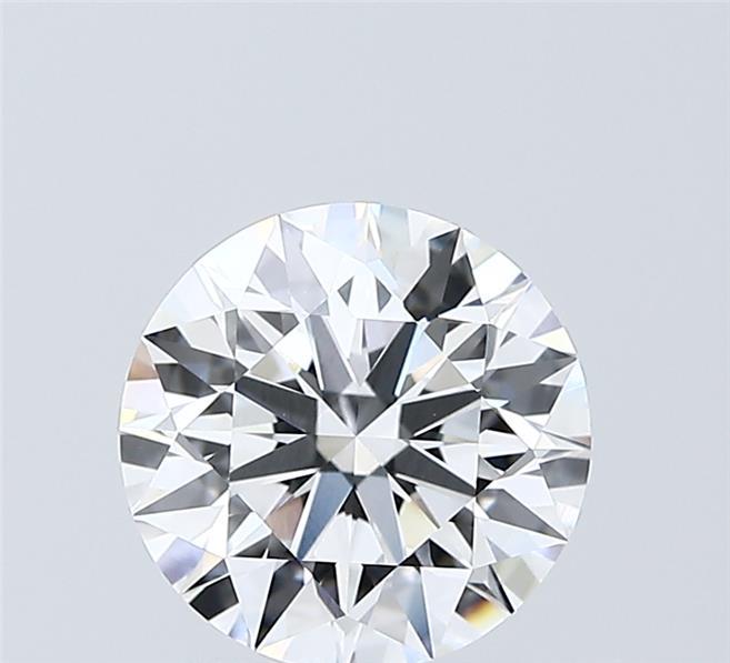 2.02 Carat Round Shaped, Ideal Cut, D Color, VVS2 Clarity, IGI Certified Lab Grown Diamond