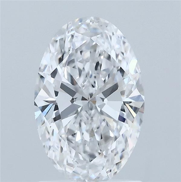 1.39 Carat Oval Shaped, Ideal Cut, D Color, VVS2 Clarity, IGI Certified Lab Grown Diamond