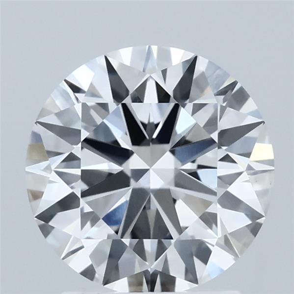 2.06 Carat Round Shaped, Ideal Cut, F Color, VVS2 Clarity, IGI Certified Lab Grown Diamond