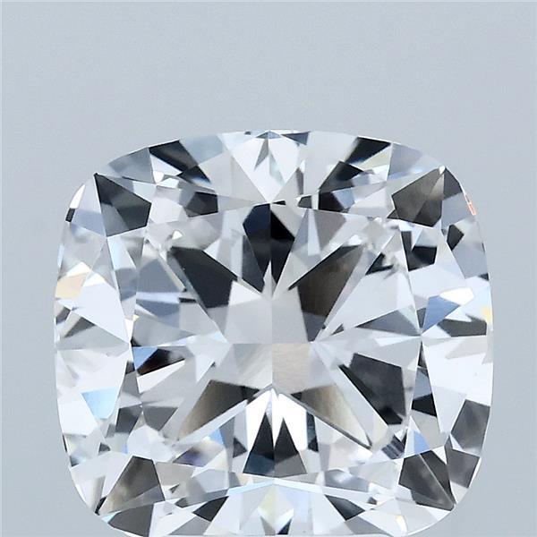 4.03 Carat Cushion Shaped, Ideal Cut, D Color, VVS2 Clarity, IGI Certified Lab Grown Diamond