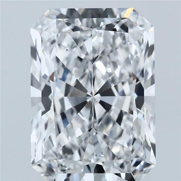 4.07 Carat Radiant Shaped, Ideal Cut, E Color, VVS1 Clarity, IGI Certified Lab Grown Diamond
