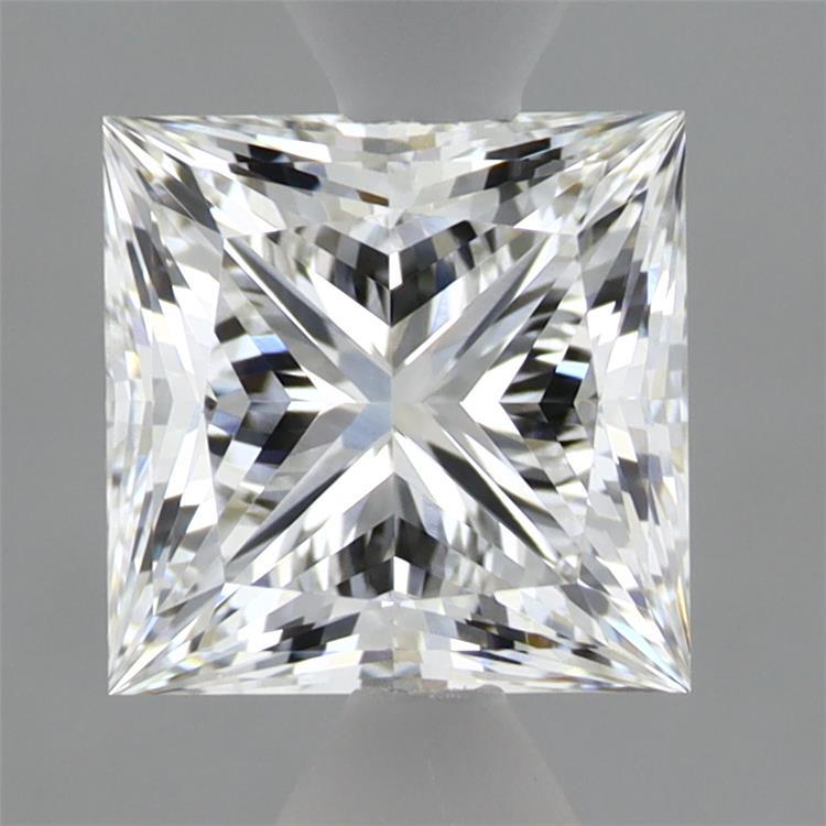 2.01 Carat Princess Shaped, Excellent Cut, E Color, VVS2 Clarity, IGI Certified Lab Grown Diamond